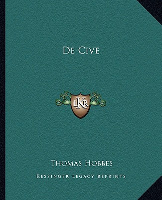 Könyv de Cive Thomas Hobbes