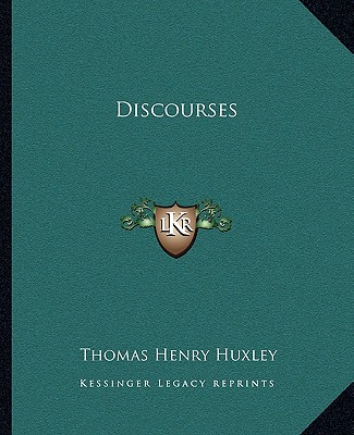 Book Discourses Thomas Henry Huxley
