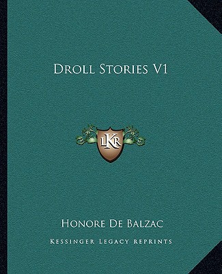 Книга Droll Stories V1 Honore De Balzac