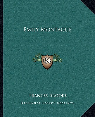 Kniha Emily Montague Frances Brooke