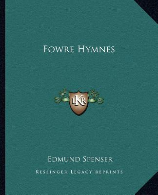 Książka Fowre Hymnes Edmund Spenser