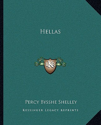 Könyv Hellas Percy Bysshe Shelley