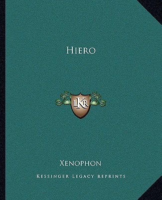 Kniha Hiero Xenophon