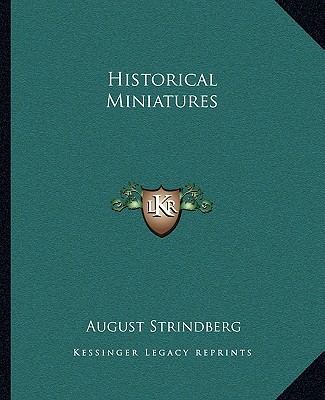 Carte Historical Miniatures August Strindberg