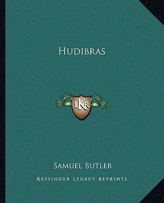 Book Hudibras Samuel Butler