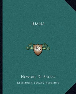 Kniha Juana Honore De Balzac