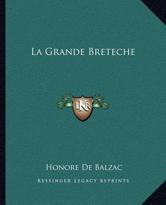 Buch La Grande Breteche Honore De Balzac