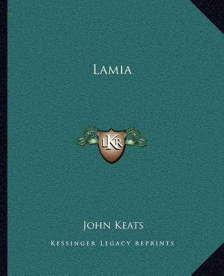 Knjiga Lamia John Keats