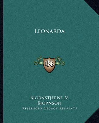 Book Leonarda Bjornstjerne Bjornson