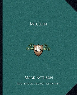 Книга Milton Mark Pattison