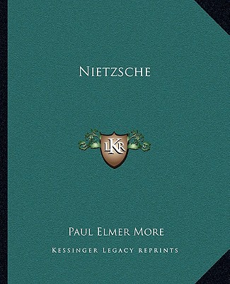 Libro Nietzsche Paul Elmer More