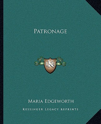 Kniha Patronage Maria Edgeworth