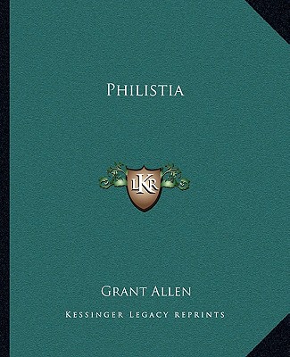 Knjiga Philistia Grant Allen