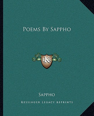 Kniha Poems by Sappho Sappho
