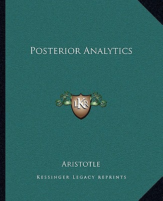 Książka Posterior Analytics Aristotle