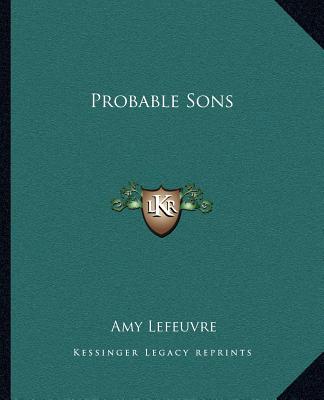 Kniha Probable Sons Amy Le Feuvre