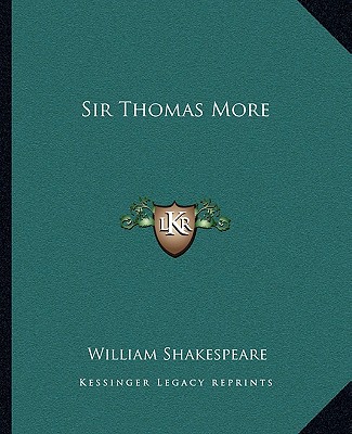 Buch Sir Thomas More William Shakespeare