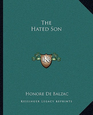 Book The Hated Son Honore De Balzac