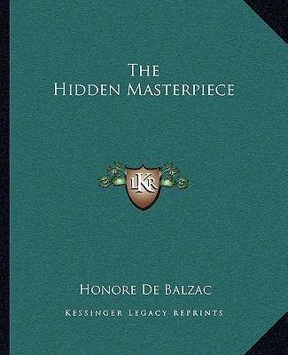 Kniha The Hidden Masterpiece Honore De Balzac