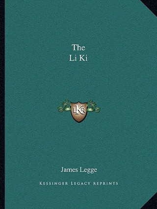 Knjiga The Li KI James Legge