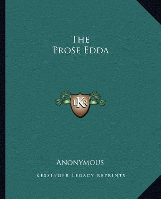 Book The Prose Edda Anonymous