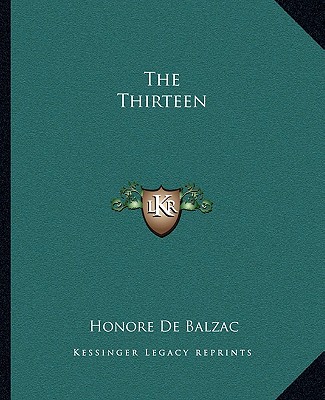 Knjiga The Thirteen Honore De Balzac