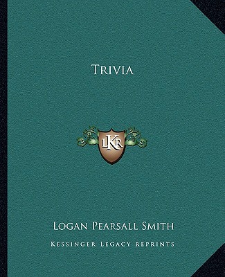 Libro Trivia Logan Pearsall Smith