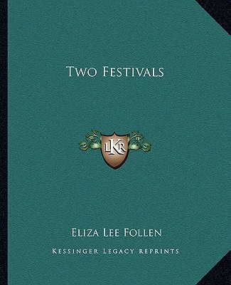 Buch Two Festivals Eliza Lee Follen