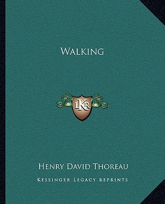 Kniha Walking Henry David Thoreau