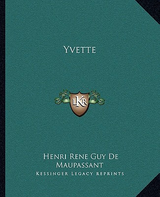 Book Yvette Guy de Maupassant