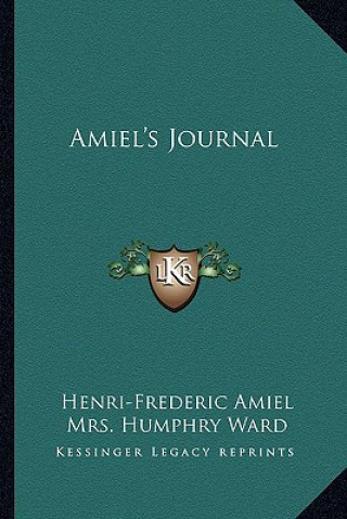 Carte Amiel's Journal Henri-Frederic Amiel