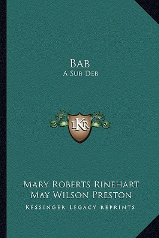Book Bab: A Sub Deb Rinehart  Mary Roberts  Avery