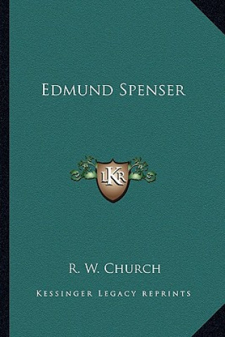 Libro Edmund Spenser Richard William Church