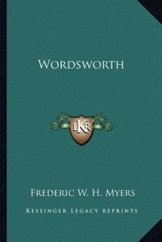 Libro Wordsworth Frederic W. H. Myers