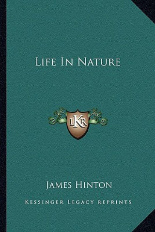 Buch Life in Nature James Hinton