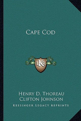 Buch Cape Cod Henry David Thoreau