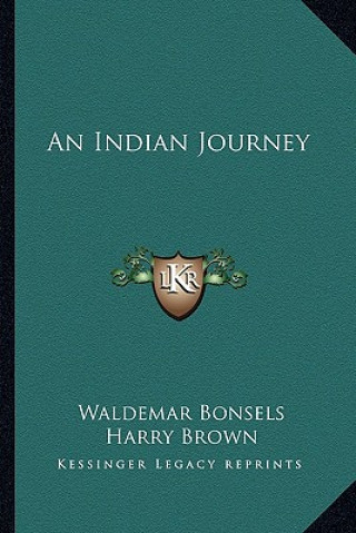 Carte An Indian Journey Waldemar Bonsels