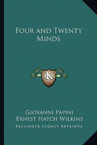 Buch Four and Twenty Minds Giovanni Papini