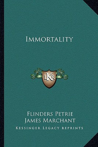 Libro Immortality Flinders Petrie