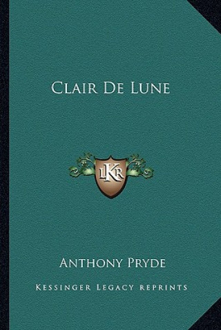 Βιβλίο Clair de Lune Anthony Pryde