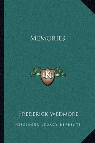 Boek Memories Frederick Wedmore