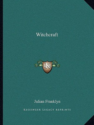Kniha Witchcraft Julian Franklyn