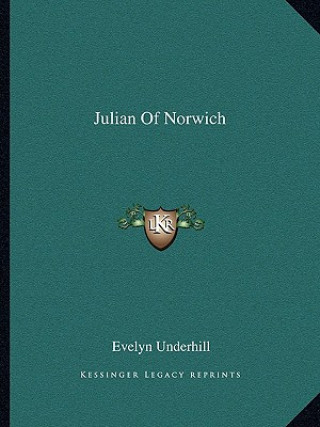 Carte Julian of Norwich Evelyn Underhill