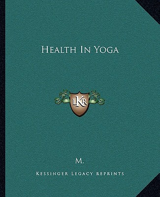 Buch Health in Yoga M.