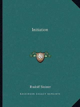 Book Initiation Rudolf Steiner