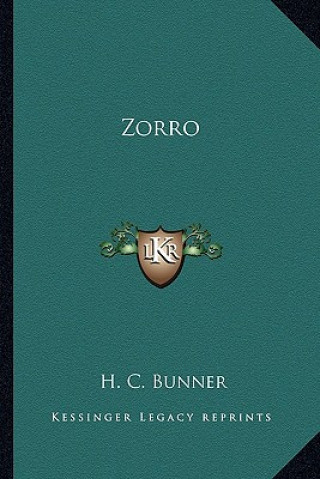 Boek Zorro H. C. Bunner
