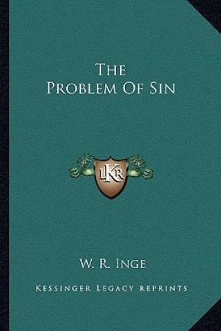 Libro The Problem of Sin W. R. Inge
