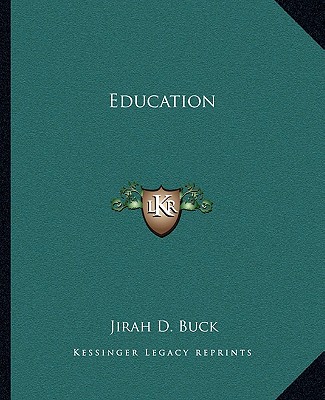 Buch Education Jirah Dewey Buck