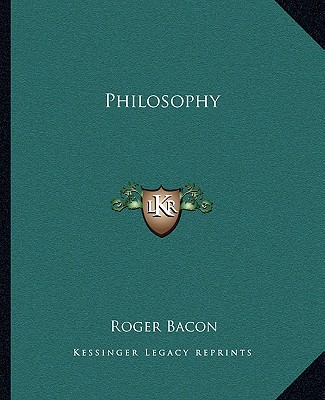 Buch Philosophy Roger Bacon