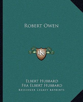Libro Robert Owen Elbert Hubbard